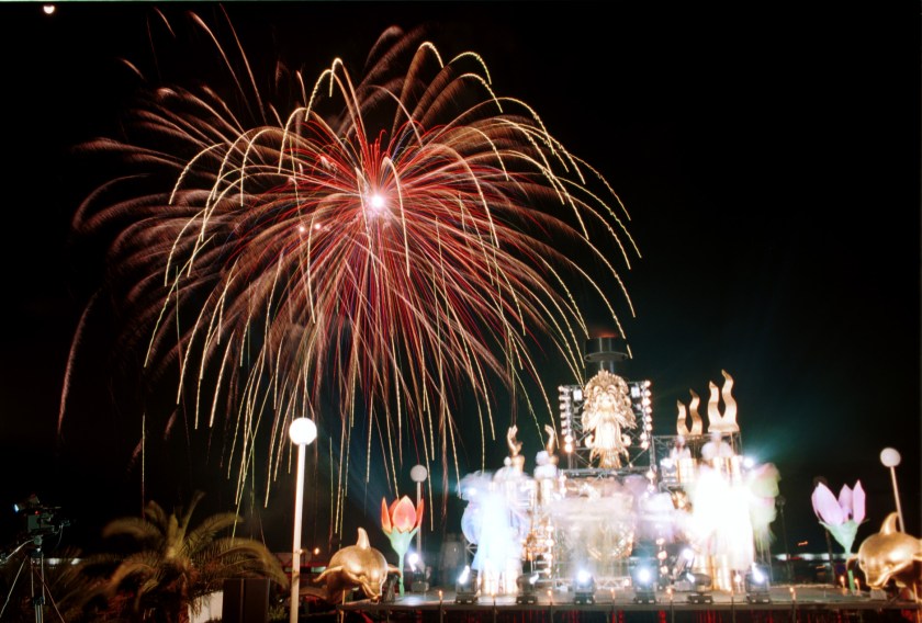 ...for the fireworks...